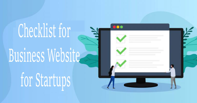 Checklist for Business Website for StartUps